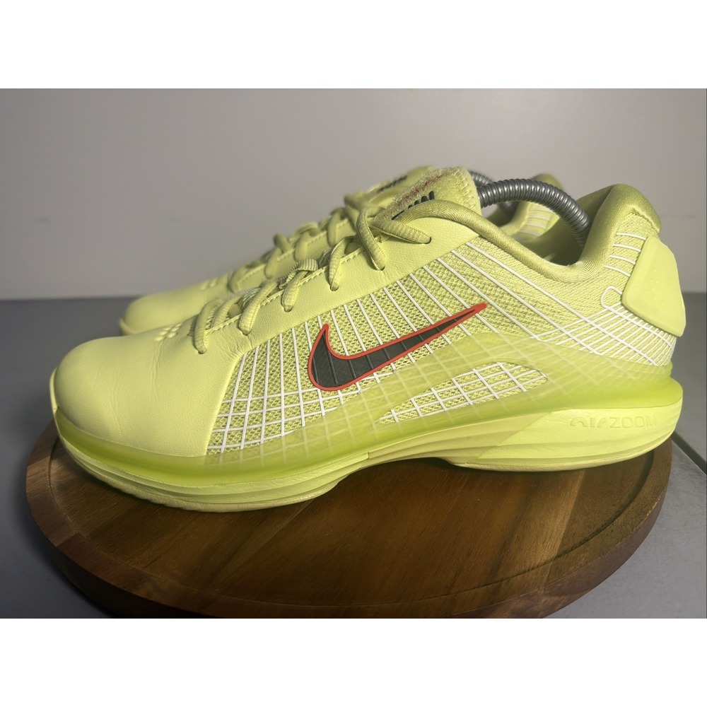 Nike Tennis Shoes Mens 10 Neon Yellow Zoom Vapor 12 Hypersmash HC HJ0549-700